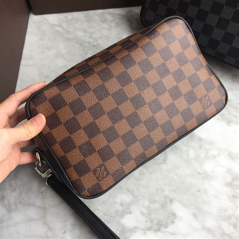 man lv clutch yupoo|Men's Leather Pouches .